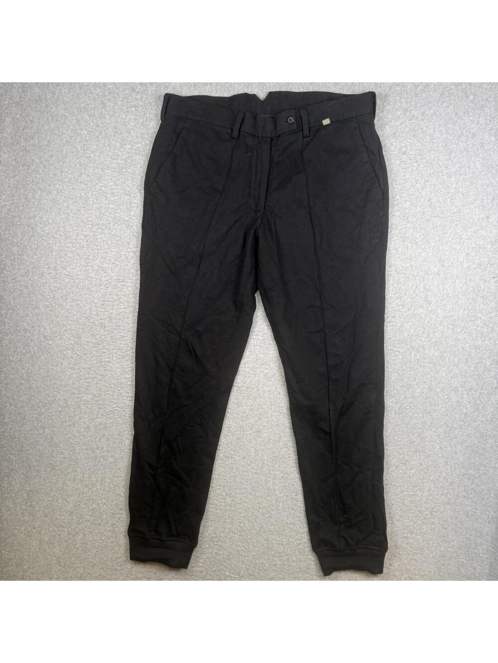 Kardo x Wild Fang Women's Size 34 Black Pull Pants Ankle Length Trouser